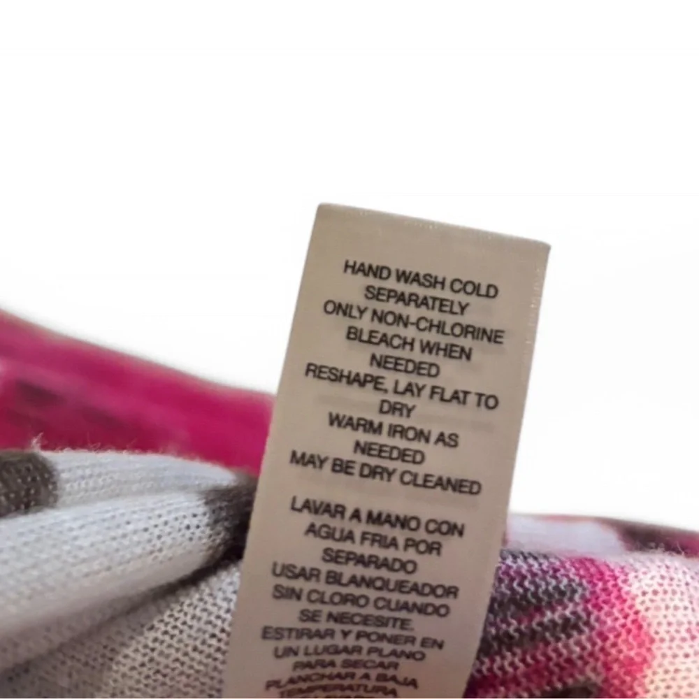 Chico’s Multicolor Striped Duster Cardigan  Boho Long Open Front Lightweight